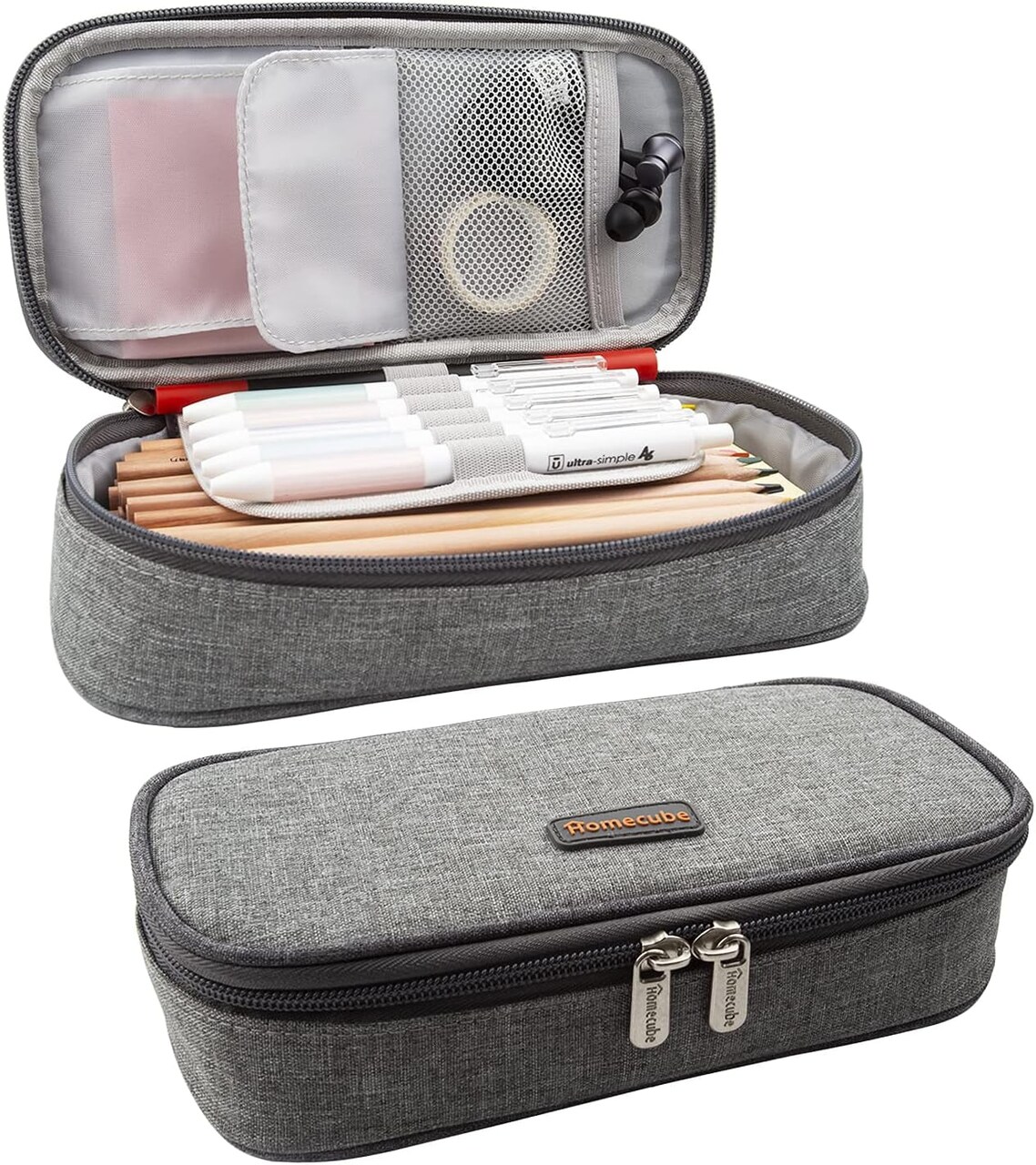Pencil Case Big Capacity Pen Marker Holder Pouch Box Makeup Bag